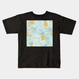 Pineapple Pattern Kids T-Shirt